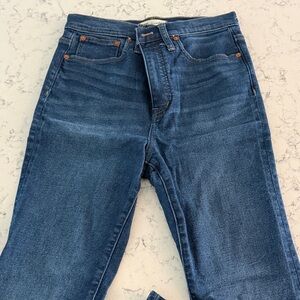 Madewell Blue Denim Jeans skinny flare 28